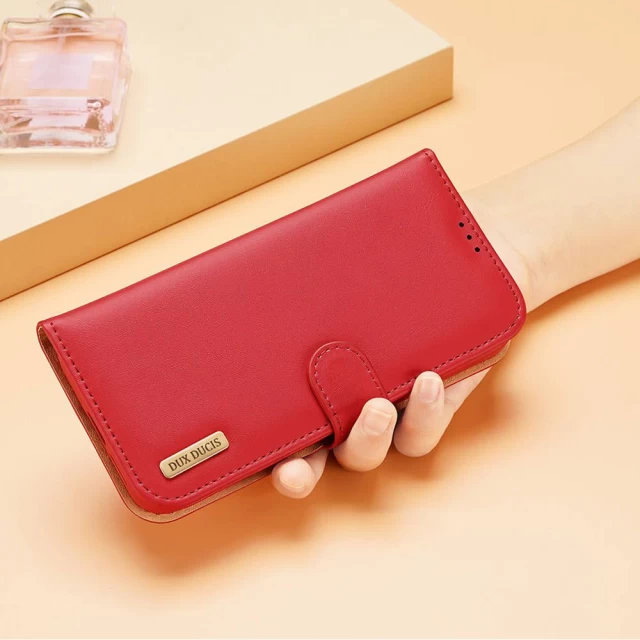 Чохол Dux Ducis Hivo Leather Flip Wallet для Samsung Galaxy S21 FE Red (6934913048696)