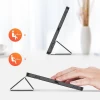 Чехол Dux Ducis Domo Tablet Cover with Multi-angle Stand and Smart Sleep для Samsung Galaxy Tab S7 FE | S7 Plus | S8 Plus Black (6934913042557)