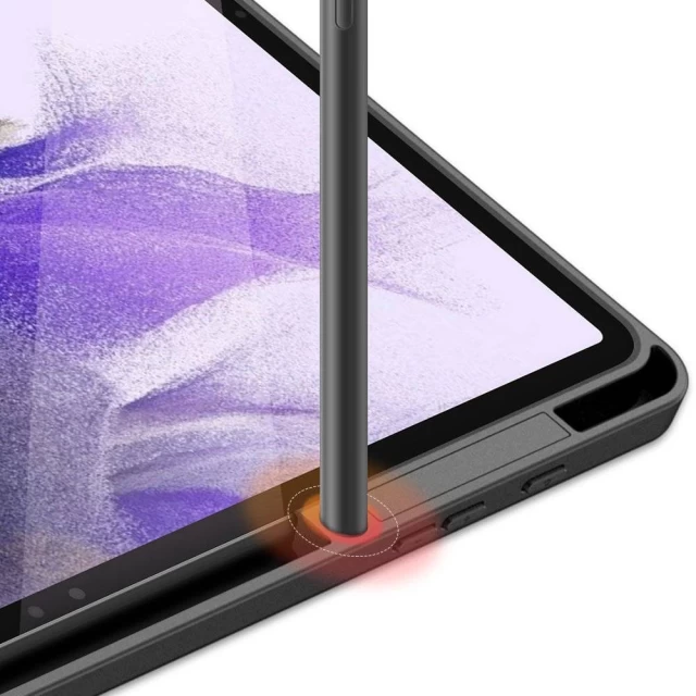 Чохол Dux Ducis Domo Tablet Cover with Multi-angle Stand and Smart Sleep для Samsung Galaxy Tab S7 FE | S7 Plus | S8 Plus Black (6934913042557)
