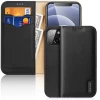 Чехол Dux Ducis Hivo Leather Flip Wallet для iPhone 13 mini Black (6934913047286)