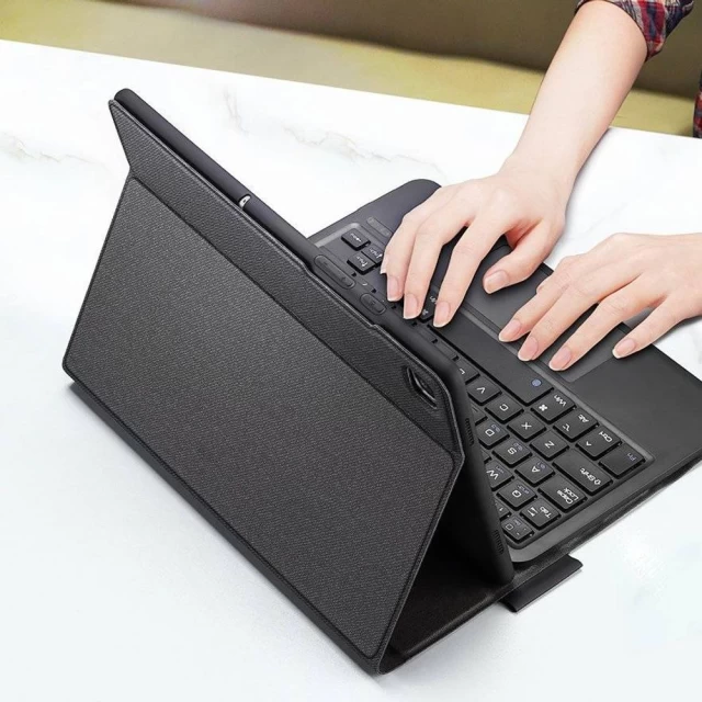 Чохол-клавіатура Dux Ducis Touchpad Keyboard Case для Samsung Galaxy Tab A7 10.4 (T500-T509) Black (6934913051870)