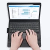 Чохол-клавіатура Dux Ducis Touchpad Keyboard Case для Samsung Galaxy Tab S6 Lite Black (6934913051863)