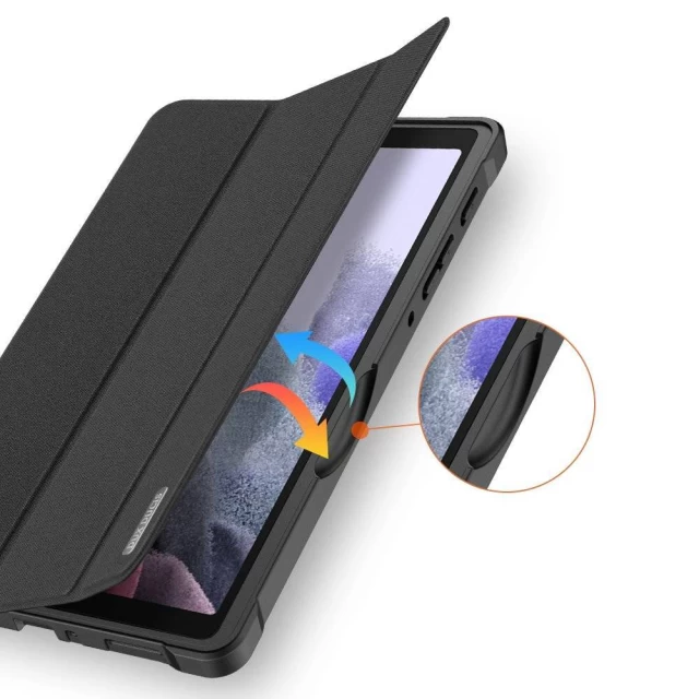 Чехол Dux Ducis Domo Foldable CoverTablet Case with Smart Sleep для Samsung Galaxy Tab A7 Lite T220 | T225 Black (6934913050644)
