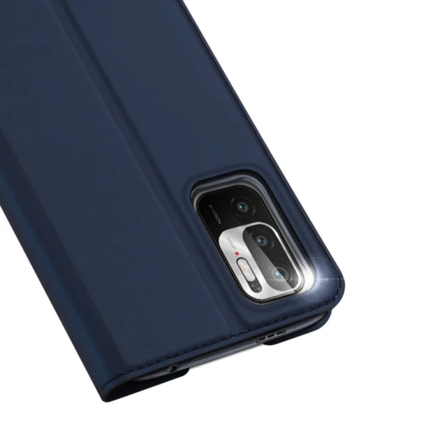 Чехол-книжка Dux Ducis Skin Pro для Xiaomi Redmi Note 10 5G | Poco M3 Pro Blue (6934913051719)