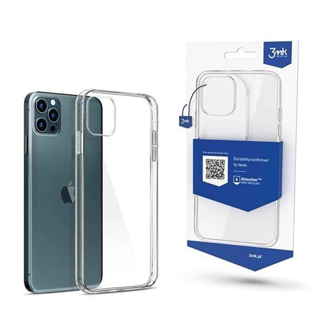Чохол 3mk Clear Case для iPhone 12 Pro Max Transparent (5903108277600)
