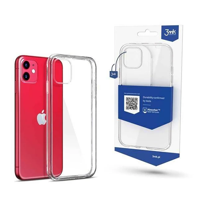 Чехол 3mk Clear Case для iPhone 11 Transparent (5903108142571)
