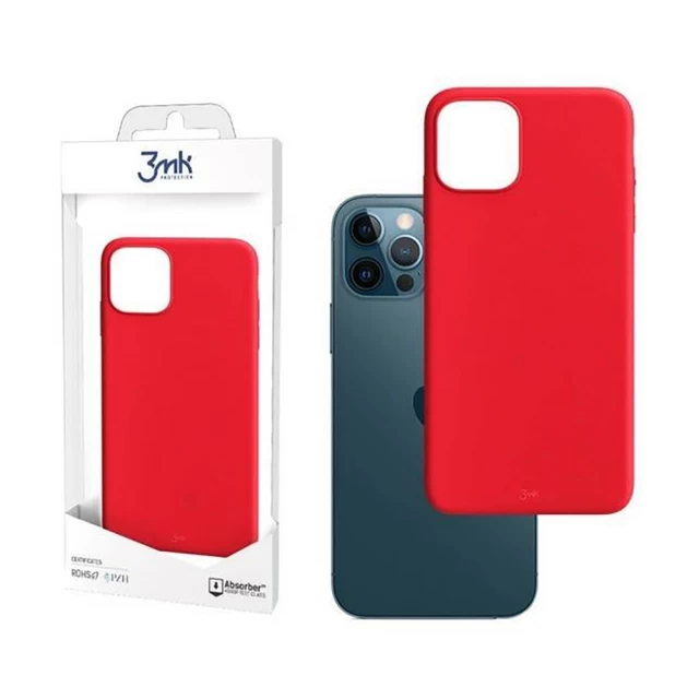 Чехол 3mk Matt Case для iPhone 12 | 12 Pro Strawberry (5903108313346)
