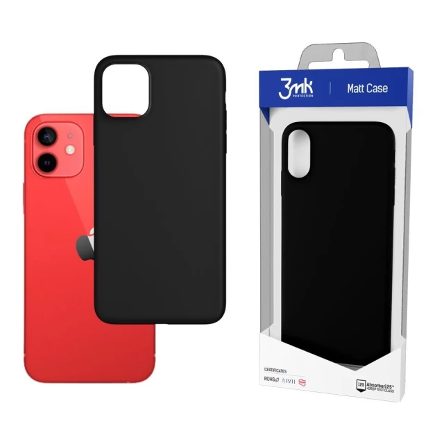 Чехол 3mk Matt Case для iPhone 12 mini Black (5903108291064)