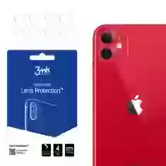 Защитное стекло 3mk для камеры iPhone 11 Lens Protection (4 pack) Transparent (5903108202763)