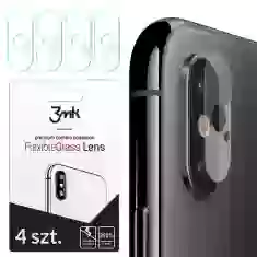 Захисне скло 3mk для камери iPhone X Lens Protection (4 pack) Transparent (5903108105606)