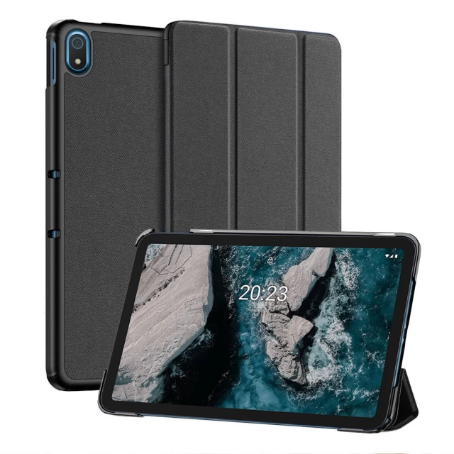 Чохол Dux Ducis Domo Tablet Cover with Multi-angle Stand and Smart Sleep для Nokia T20 Black (6934913044636)