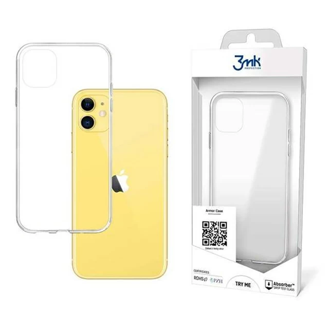 Чехол 3mk Armor Case для iPhone 11 Transparent (5903108142564)