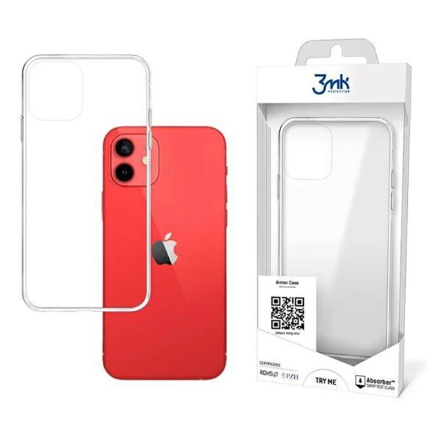 Чехол 3mk Armor Case для iPhone 12 mini Transparent (5903108288293)