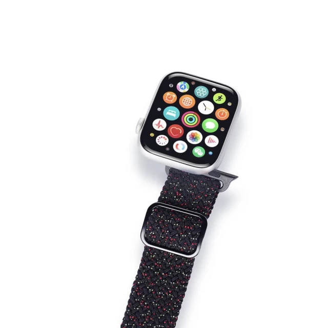 Ремінець Dux Ducis Mixture Series для Apple Watch 49 | 45 | 44 | 42 mm Black (6934913040324)