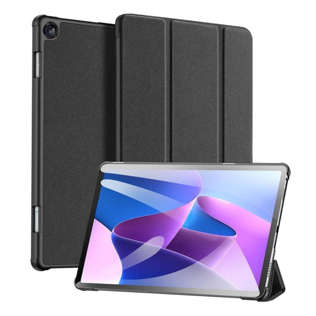 Чехол Dux Ducis Domo Foldable CoverTablet Case with Smart Sleep для Lenovo Tab M10 Gen 3 Black (6934913036082)