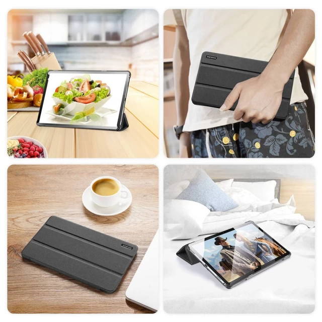 Чехол Dux Ducis Domo Foldable CoverTablet Case with Smart Sleep для Lenovo Tab M10 Gen 3 Black (6934913036082)