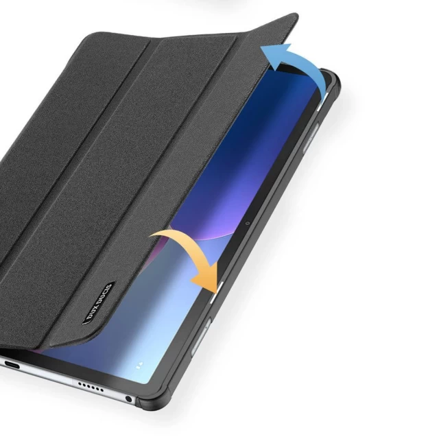 Чехол Dux Ducis Domo Foldable CoverTablet Case with Smart Sleep для Lenovo Tab M10 Gen 3 Black (6934913036082)