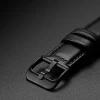 Ремешок Dux Ducis Leather Strap для Samsung Galaxy Watch | Huawei Watch | Honor Watch | Xiaomi Watch 22mm Wristband Black (6934913036372)