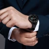 Ремешок Dux Ducis Leather Strap для Samsung Galaxy Watch | Huawei Watch | Honor Watch 20mm Wristband Black (6934913036341)