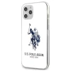 Чехол U.S. Polo Assn Shiny Big Logo для iPhone 12 | 12 Pro White (USHCP12MTPUHRWH)
