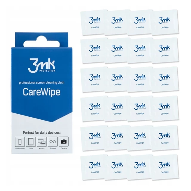 Набір серветок 3mk CareWipe (24 Pack) (5901571190747)