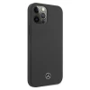 Чохол Mercedes для iPhone 12 | 12 Pro Silicone Line Gray (MEHCP12MSILSG)