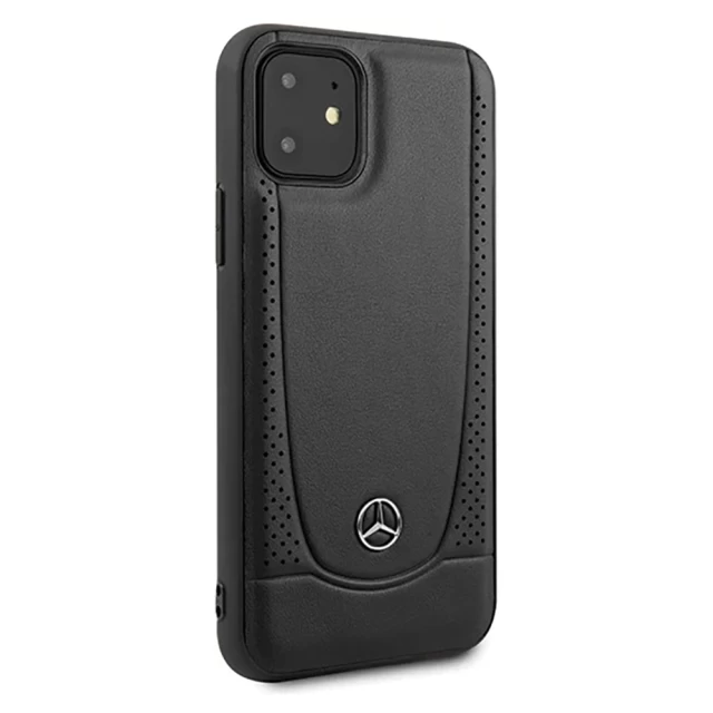 Чехол Mercedes для iPhone 12 mini Urban Line Black (MEHCP12SARMBK)