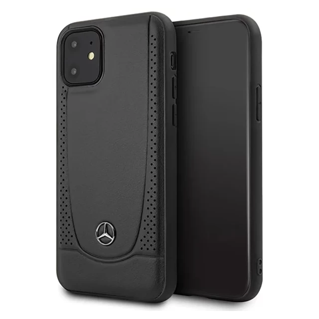 Чехол Mercedes для iPhone 12 mini Urban Line Black (MEHCP12SARMBK)