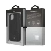 Чехол Mercedes для iPhone 13 Leather Perforated Area Black (MEHCP13MCDOBK)