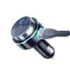 Автомобільний зарядний пристрій 3mk Universal Hyper Car FM Transmitter 20W USB-A/MicroSD Black (5903108464581)