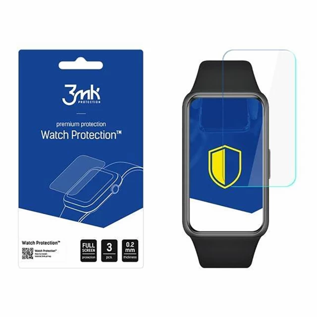 Защитная пленка 3mk ARC Plus для Huawei Band 6 Transparent (3 Pack) (3mk Watch ARC(97))