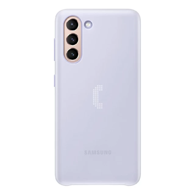 Чехол Samsung LED Cover для Samsung Galaxy S21 (G991) Violet (EF-KG991CVEGWW)