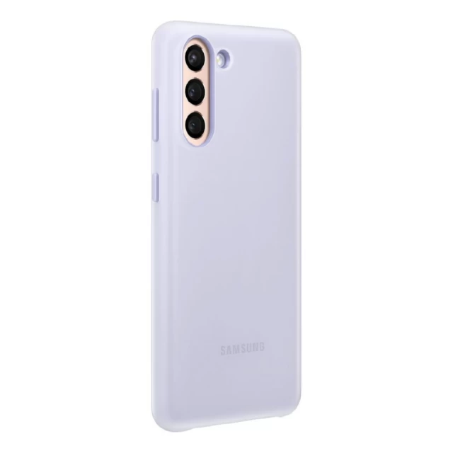 Чохол Samsung LED Cover для Samsung Galaxy S21 (G991) Violet (EF-KG991CVEGWW)