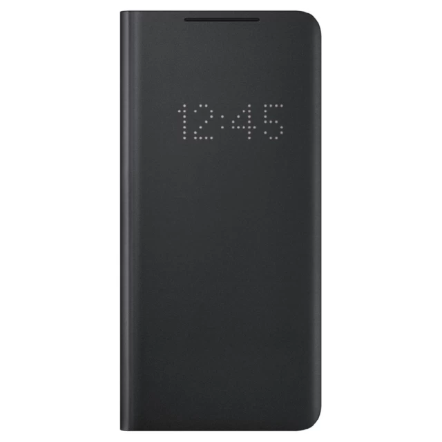 Чохол-книжка Samsung LED View Cover для Samsung Galaxy S21 Ultra (G998) Black (EF-NG998PBEGEE)