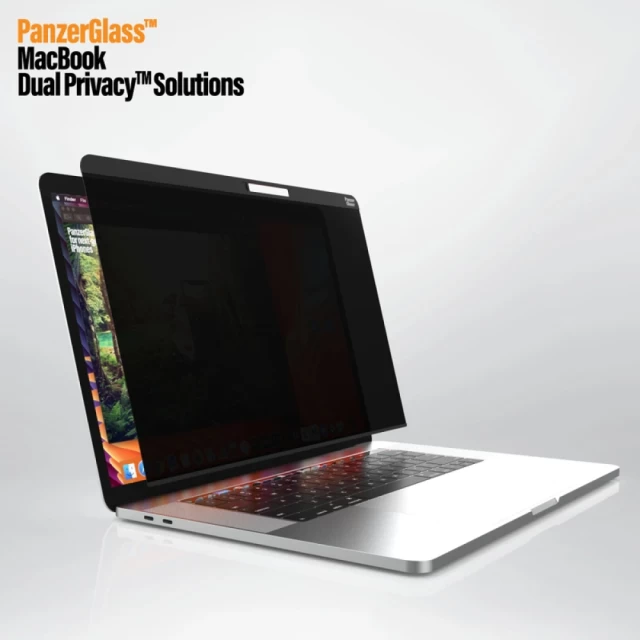 Защитное стекло PanzerGlass Dual Privacy для MacBook Pro 16