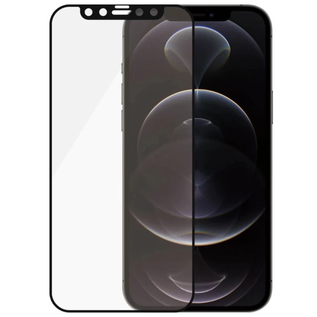 Захисне скло PanzerGlass Anti-Glare для iPhone 12 | 12 Pro Black (2720)