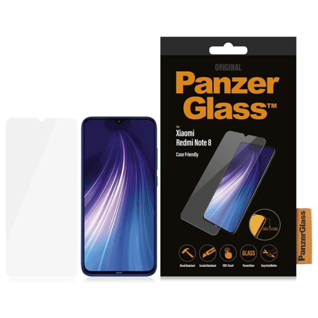 Защитное стекло PanzerGlass Regular для Xiaomi Redmi Note 8 (8020)