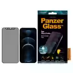 Защитное стекло PanzerGlass Super Plus Privacy для iPhone 12 Pro Max Black (P2712)