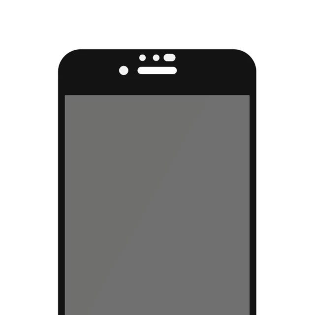 Захисне скло PanzerGlass Super Plus Privacy для iPhone SE 2022/2020 | 8 | 7 | 6 | 6s Black (P2679)