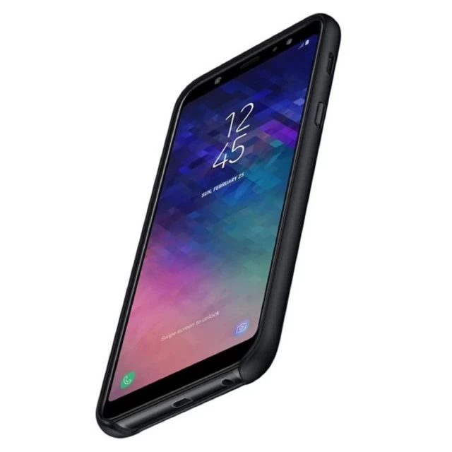 Чехол Samsung Dual Layer Cover для Samsung Galaxy A6 Plus 2018 (A605) Black (EF-PA605CBEGWW)