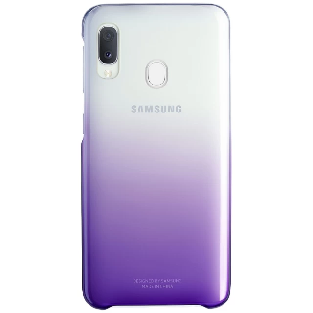 Чохол Samsung Gradiation Cover для Samsung Galaxy A20e (A202) Violet (EF-AA202CVEGWW)