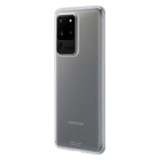 Чохол Samsung Clear Cover для Samsung Galaxy S20 Ultra (G988) Transparent (EF-QG988TTEGEU)