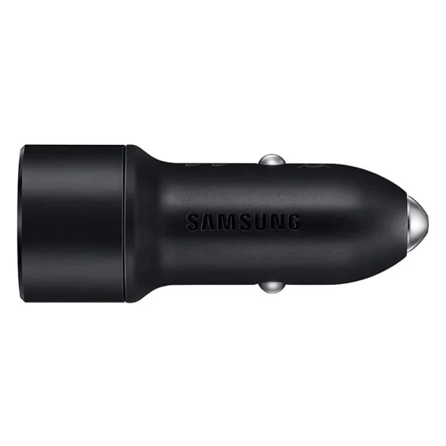 Автомобільний зарядний пристрій Samsung Duo 2xUSB-A Black (EP-L1100NBEGWW)