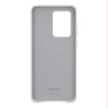 Чехол Samsung Leather Cover для Samsung Galaxy S20 Ultra (G988) Light Gray (EF-VG988LSEGEU)