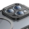 Чехол и защитное стекло Baseus Glitter Magnetic with Cleaning Kit для iPhone 14 Pro Max Black with MagSafe (ARMC010301)
