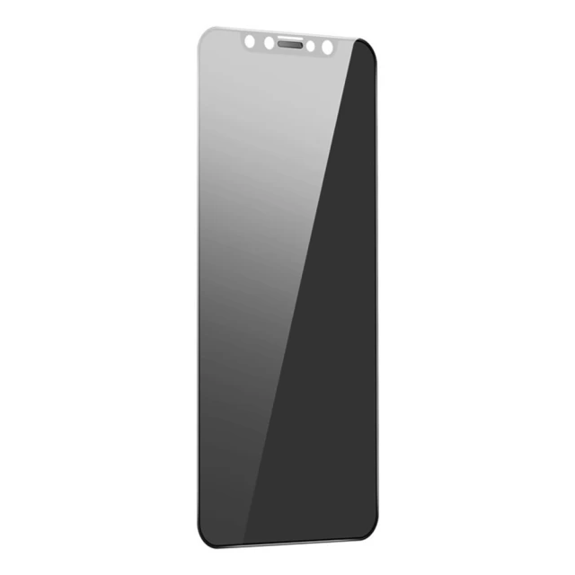 Защитное стекло Baseus 0.3mm для iPhone 11 Pro | XS | X Privacy (SGQP050802)