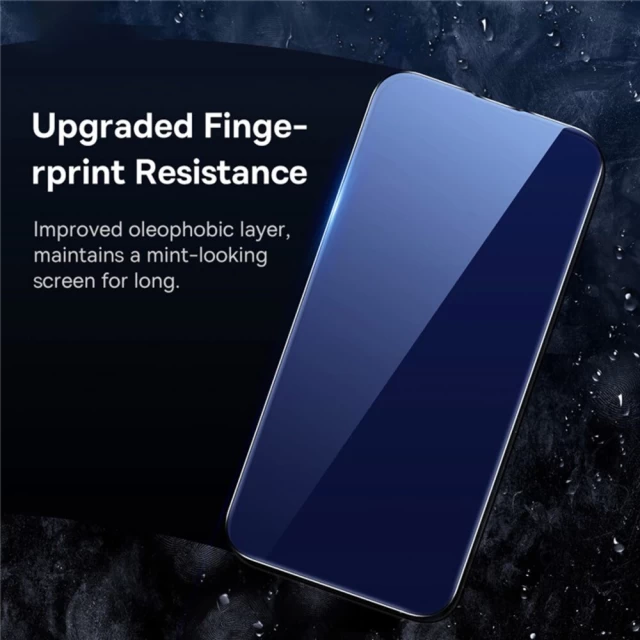 Захисне скло Baseus Anti-blue Light 0.3mm для iPhone 14 Plus | 13 Pro Max (2 pack) (SGBL080202)