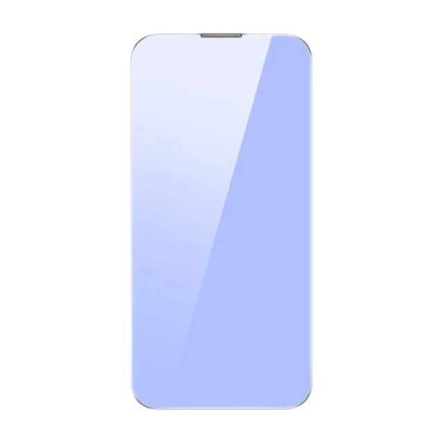 Захисне скло Baseus Crystal Anti-blue Light 0.3mm для iPhone 14 Pro (2 pack) (SGBL120102)