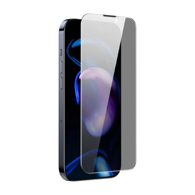 Защитное стекло Baseus Crystal 0.3mm для iPhone 14 Pro Privacy (SGBL180102)