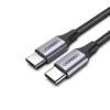 Кабель Ugreen US261 USB-C to USB-C 60W 2m Black (50152)